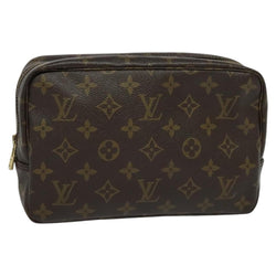 LOUIS VUITTON Monogram Trousse Toilette 23 Clutch Bag M47524 LV Auth 119697