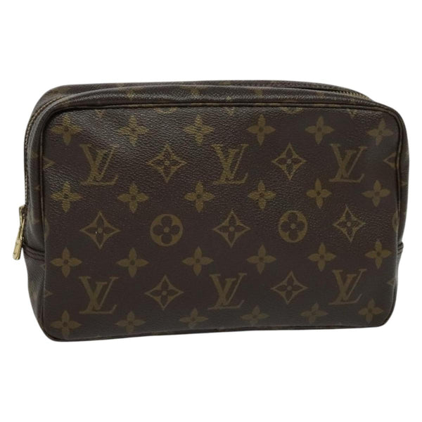 LOUIS VUITTON Monogram Trousse Toilette 23 Clutch Bag M47524 LV Auth 119697