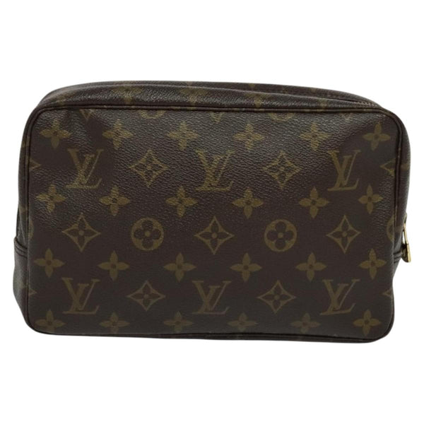 LOUIS VUITTON Monogram Trousse Toilette 23 Clutch Bag M47524 LV Auth 119697