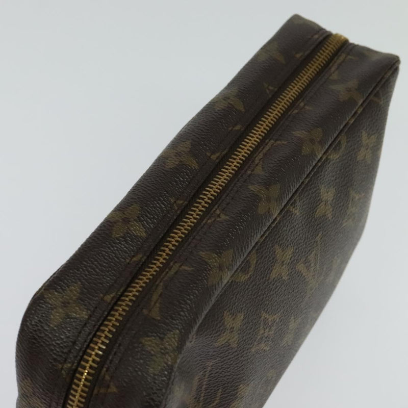 LOUIS VUITTON Monogram Trousse Toilette 23 Clutch Bag M47524 LV Auth 119697