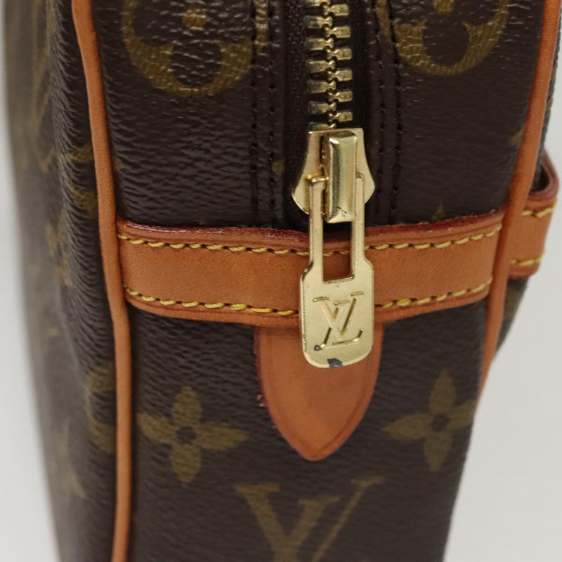 LOUIS VUITTON Monogram Compiegne 23 Clutch Bag M51847 LV Auth 119710