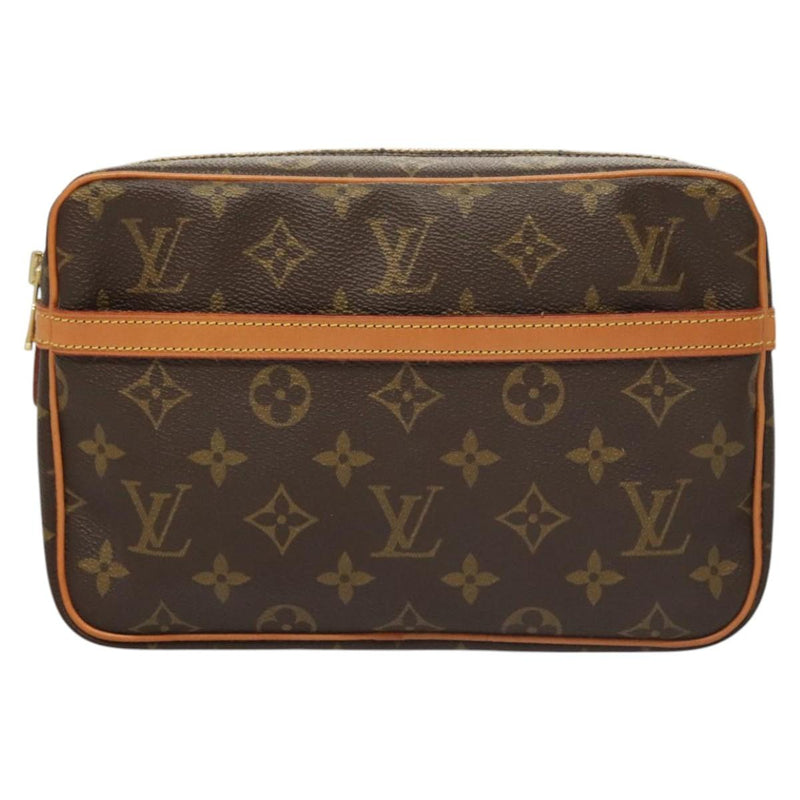 LOUIS VUITTON Monogram Compiegne 23 Clutch Bag M51847 LV Auth 119710