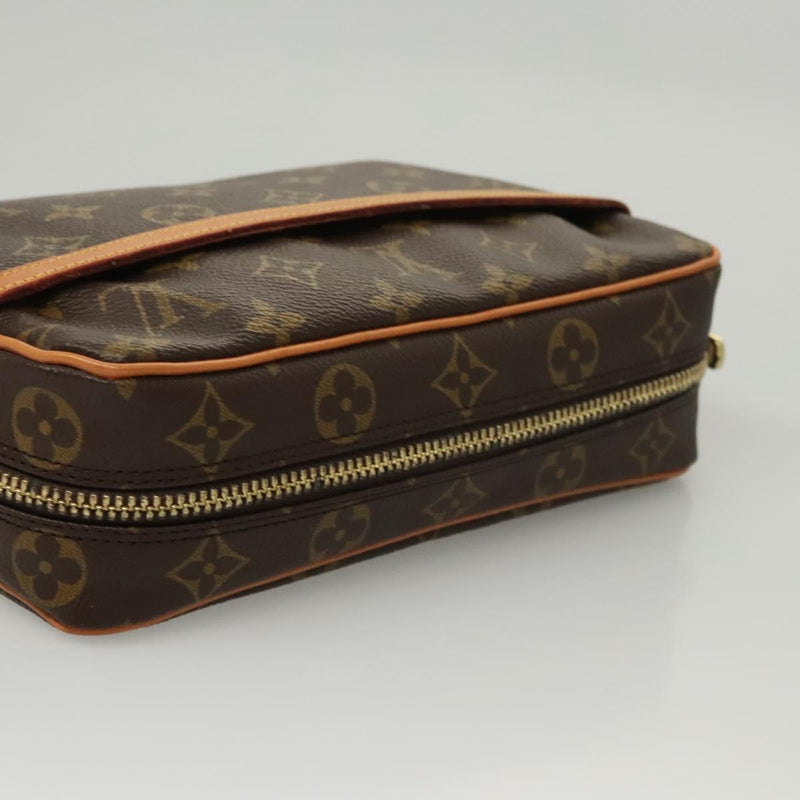 LOUIS VUITTON Monogram Compiegne 23 Clutch Bag M51847 LV Auth 119710