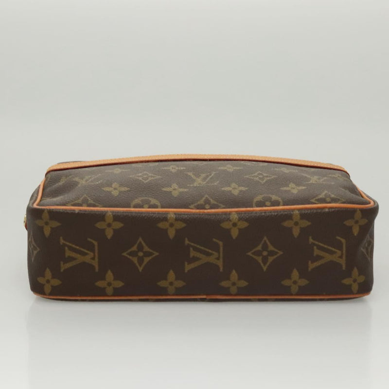 LOUIS VUITTON Monogram Compiegne 23 Clutch Bag M51847 LV Auth 119710