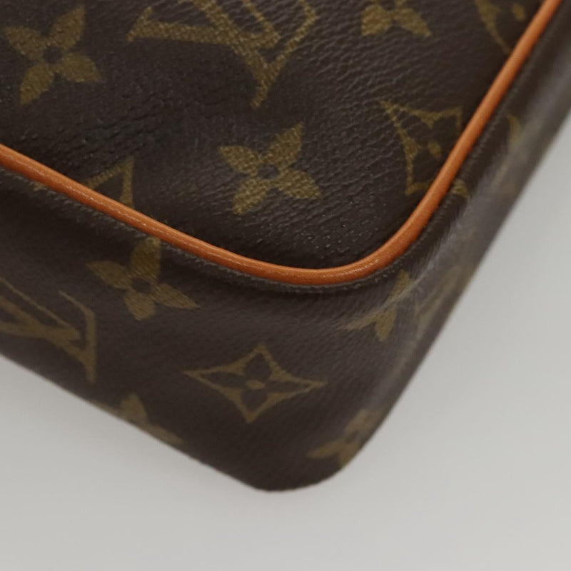 LOUIS VUITTON Monogram Compiegne 23 Clutch Bag M51847 LV Auth 119710