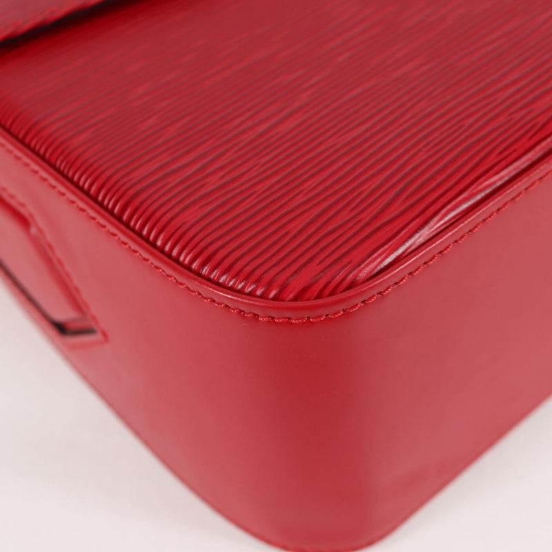 LOUIS VUITTON Epi Bushi Shoulder Bag Red M52207 LV Auth 119731A