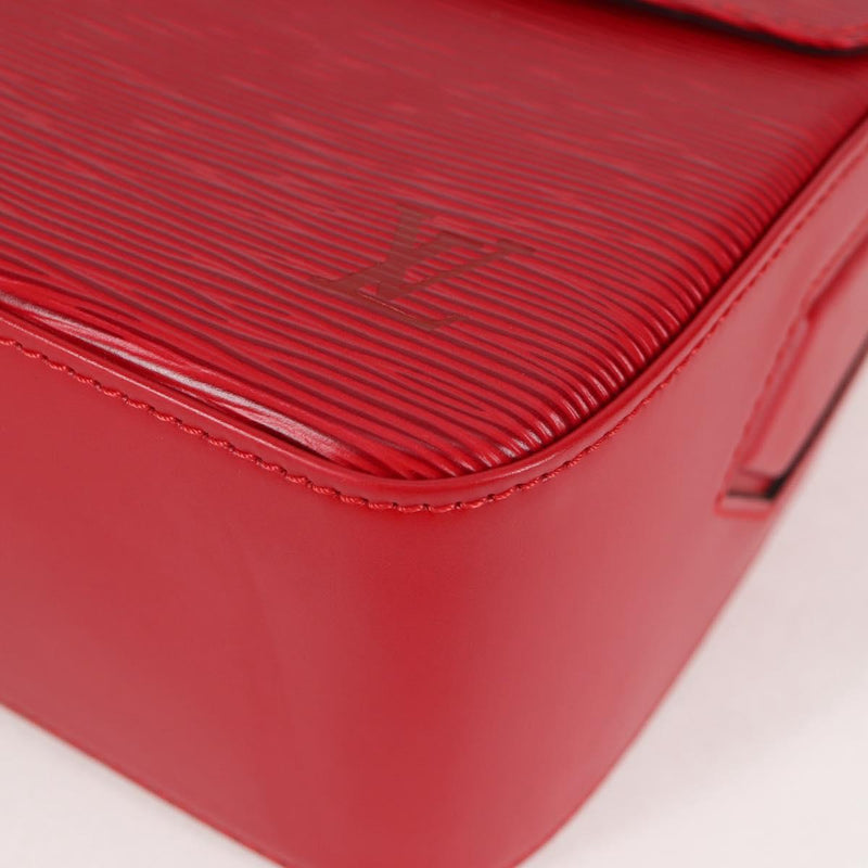 LOUIS VUITTON Epi Bushi Shoulder Bag Red M52207 LV Auth 119731A