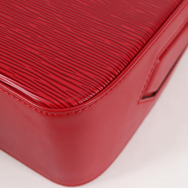 LOUIS VUITTON Epi Bushi Shoulder Bag Red M52207 LV Auth 119731A