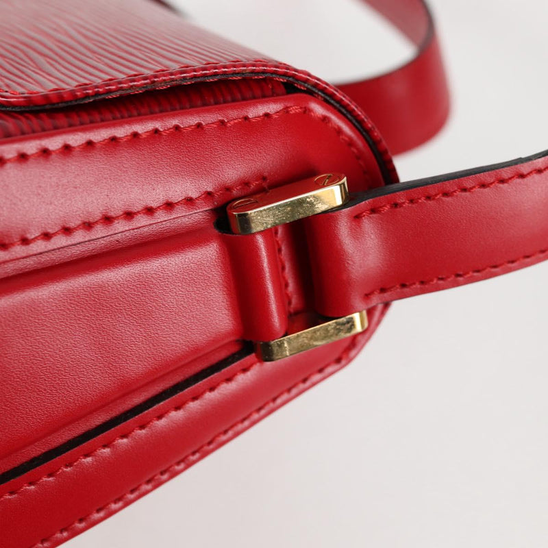 LOUIS VUITTON Epi Bushi Shoulder Bag Red M52207 LV Auth 119731A