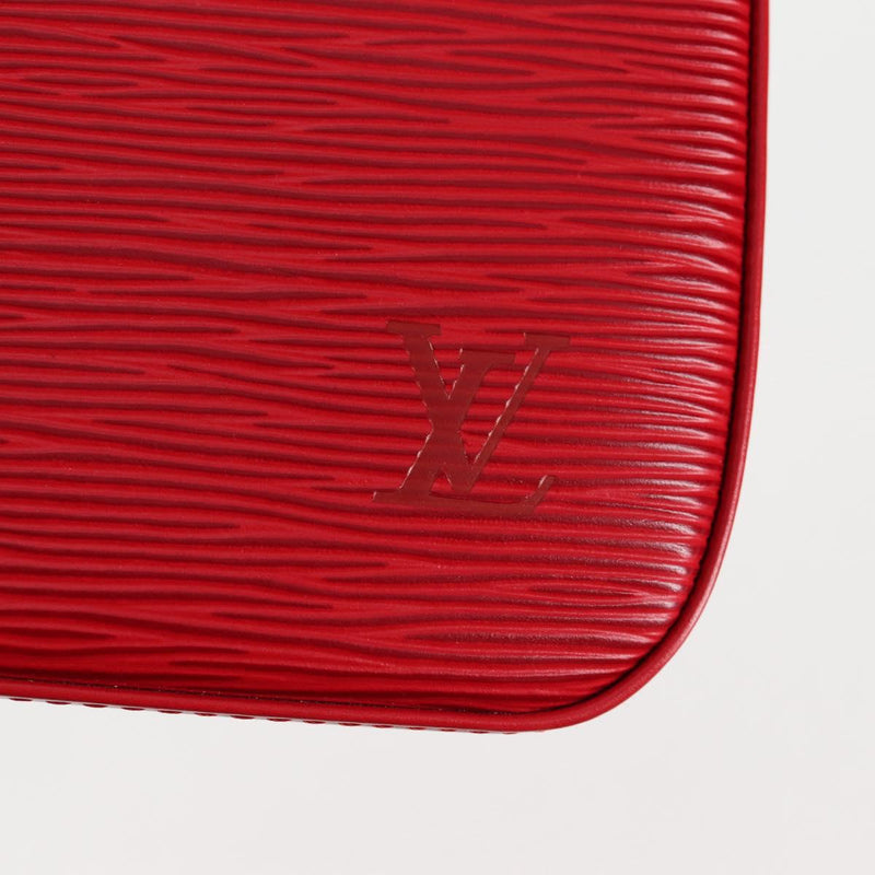 LOUIS VUITTON Epi Bushi Shoulder Bag Red M52207 LV Auth 119731A