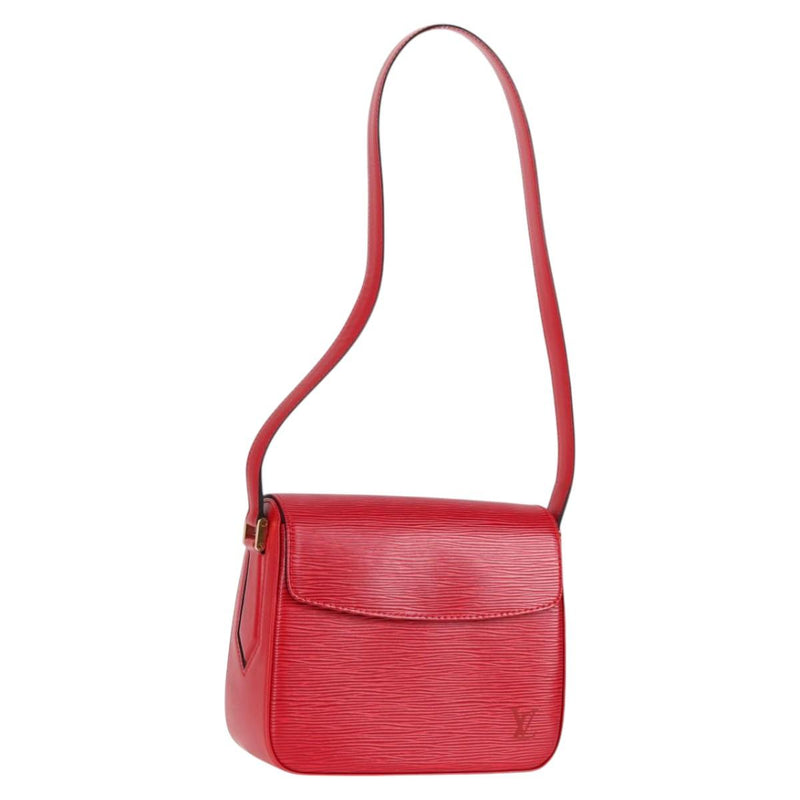 LOUIS VUITTON Epi Bushi Shoulder Bag Red M52207 LV Auth 119731A