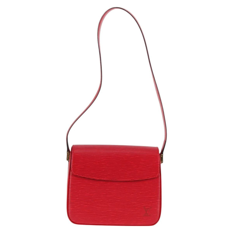 LOUIS VUITTON Epi Bushi Shoulder Bag Red M52207 LV Auth 119731A