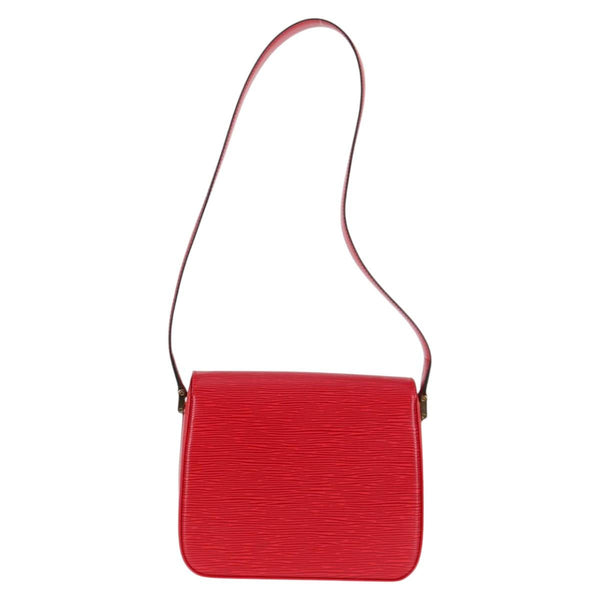 LOUIS VUITTON Epi Bushi Shoulder Bag Red M52207 LV Auth 119731A