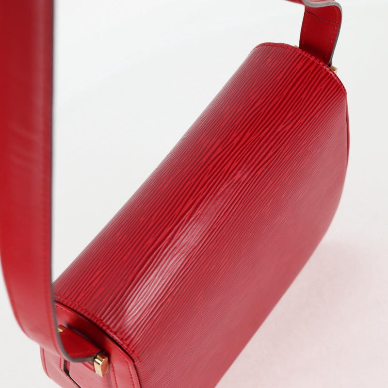 LOUIS VUITTON Epi Bushi Shoulder Bag Red M52207 LV Auth 119731A