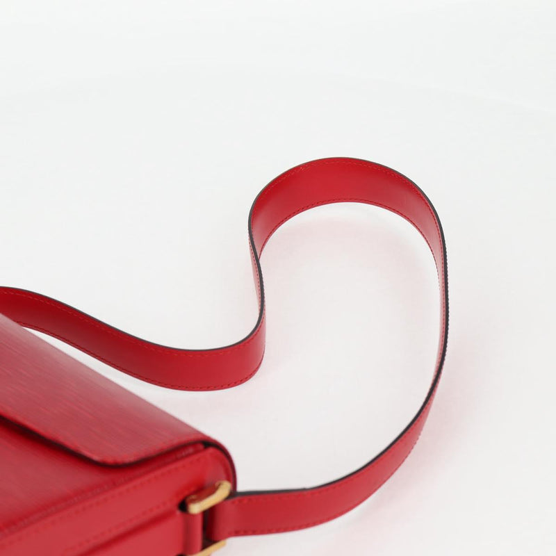 LOUIS VUITTON Epi Bushi Shoulder Bag Red M52207 LV Auth 119731A