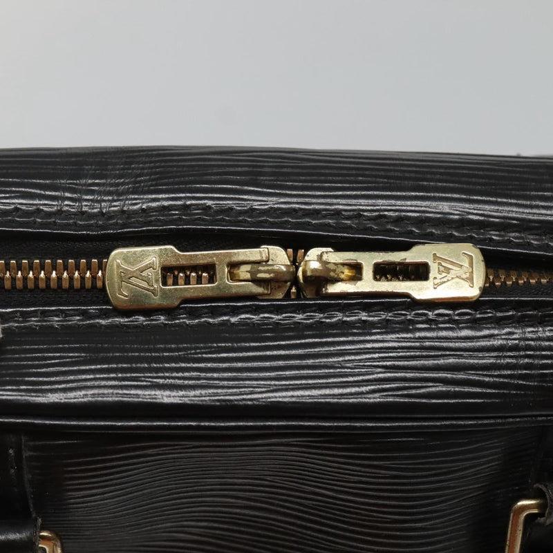 LOUIS VUITTON Epi Porte Documents Voyage Business Bag Black M54472 Auth 119747