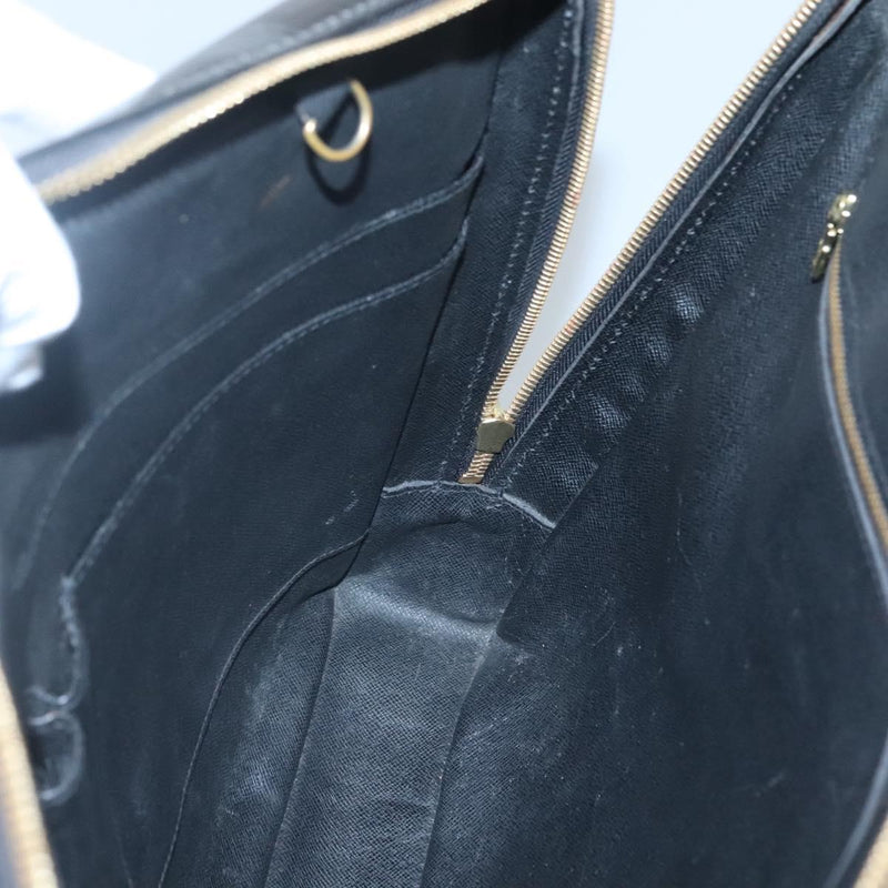 LOUIS VUITTON Epi Porte Documents Voyage Business Bag Black M54472 Auth 119747
