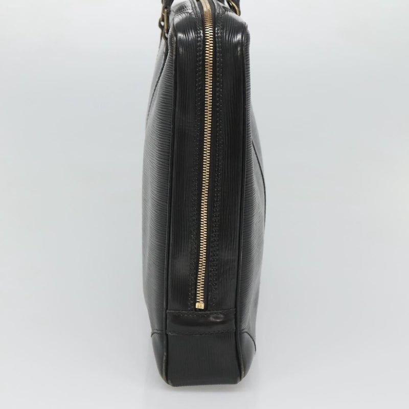 LOUIS VUITTON Epi Porte Documents Voyage Business Bag Black M54472 Auth 119747