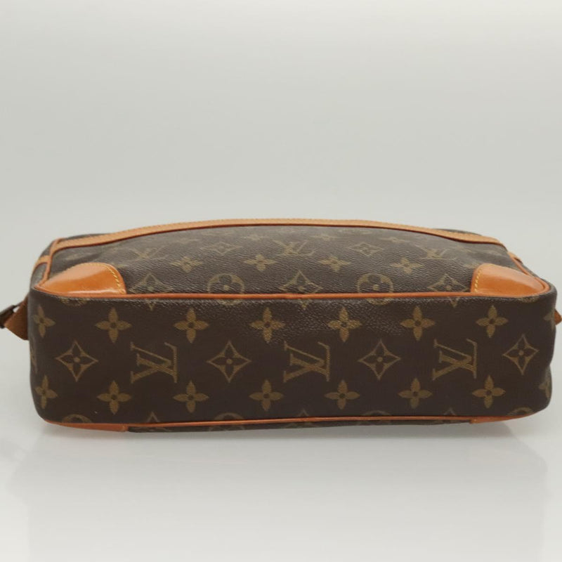 LOUIS VUITTON Monogram Compiegne 28 Clutch Bag M51845 LV Auth 119755