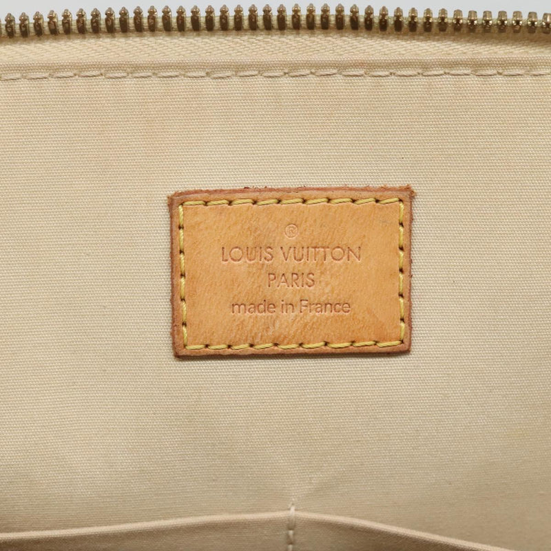 LOUIS VUITTON Monogram Vernis Alma Hand Bag Jone passion M91695 LV Auth 119757