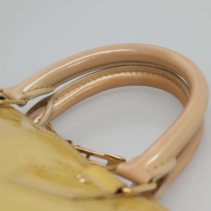 LOUIS VUITTON Monogram Vernis Alma Hand Bag Jone passion M91695 LV Auth 119757