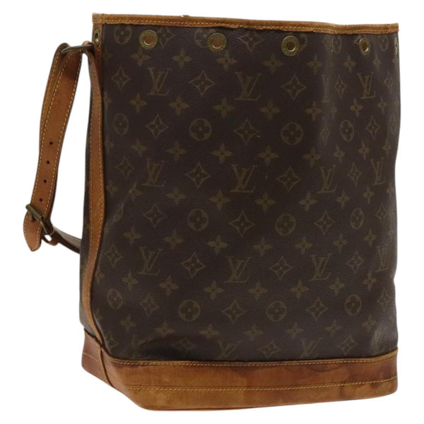 LOUIS VUITTON Monogram Noe Shoulder Bag M42224 LV Auth 119768