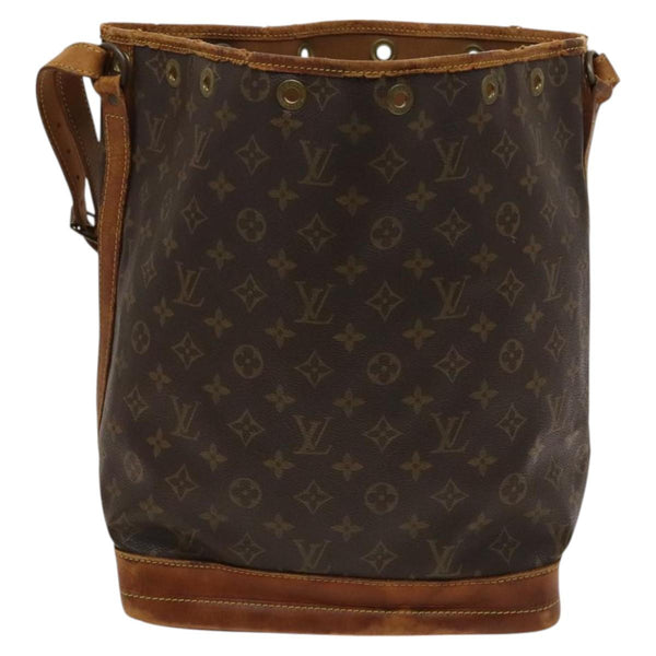 LOUIS VUITTON Monogram Noe Shoulder Bag M42224 LV Auth 119768