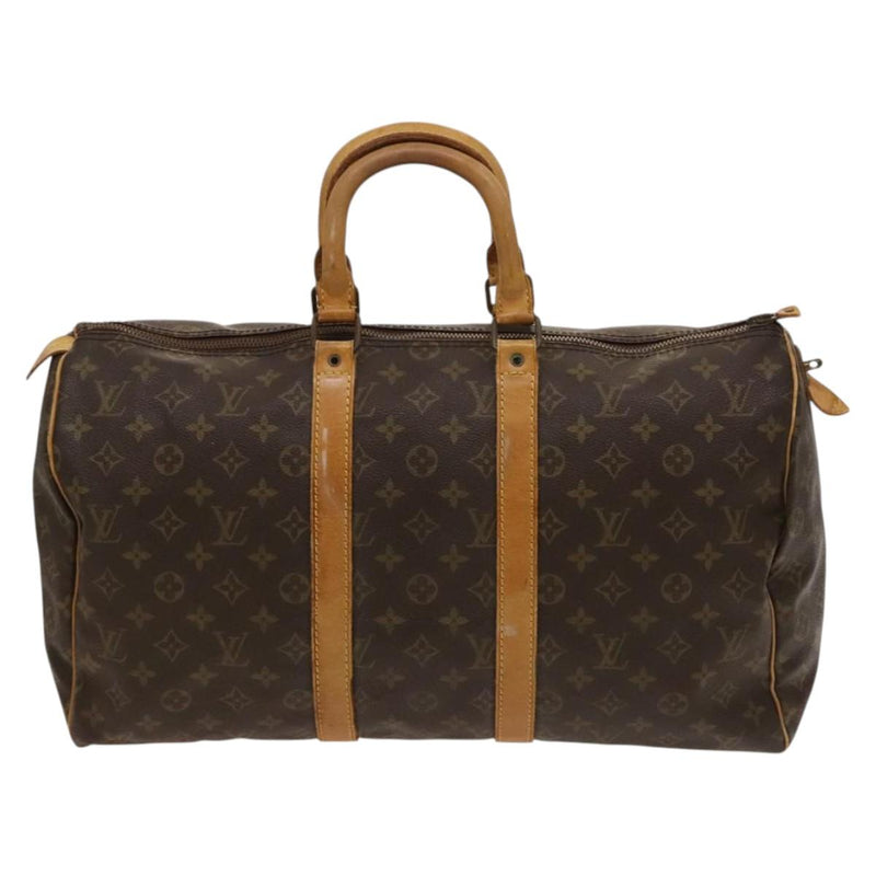 LOUIS VUITTON Monogram Keepall 50 Boston Bag Vintage M41426 LV Auth 119777