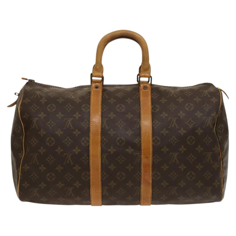 LOUIS VUITTON Monogram Keepall 50 Boston Bag Vintage M41426 LV Auth 119777