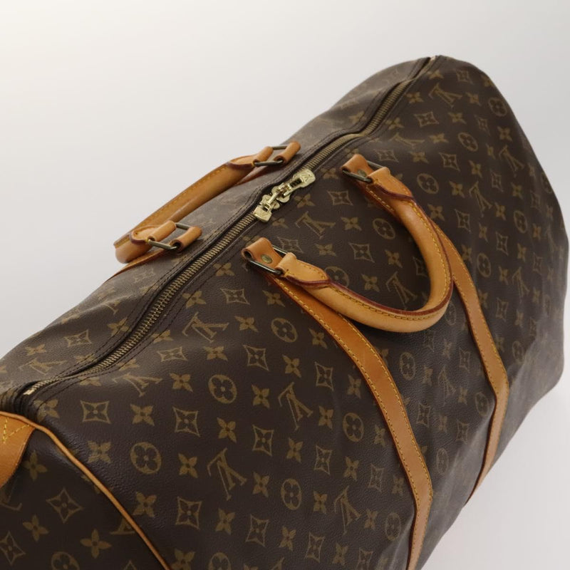 LOUIS VUITTON Monogram Keepall 60 Boston Bag M41422 LV Auth 119778