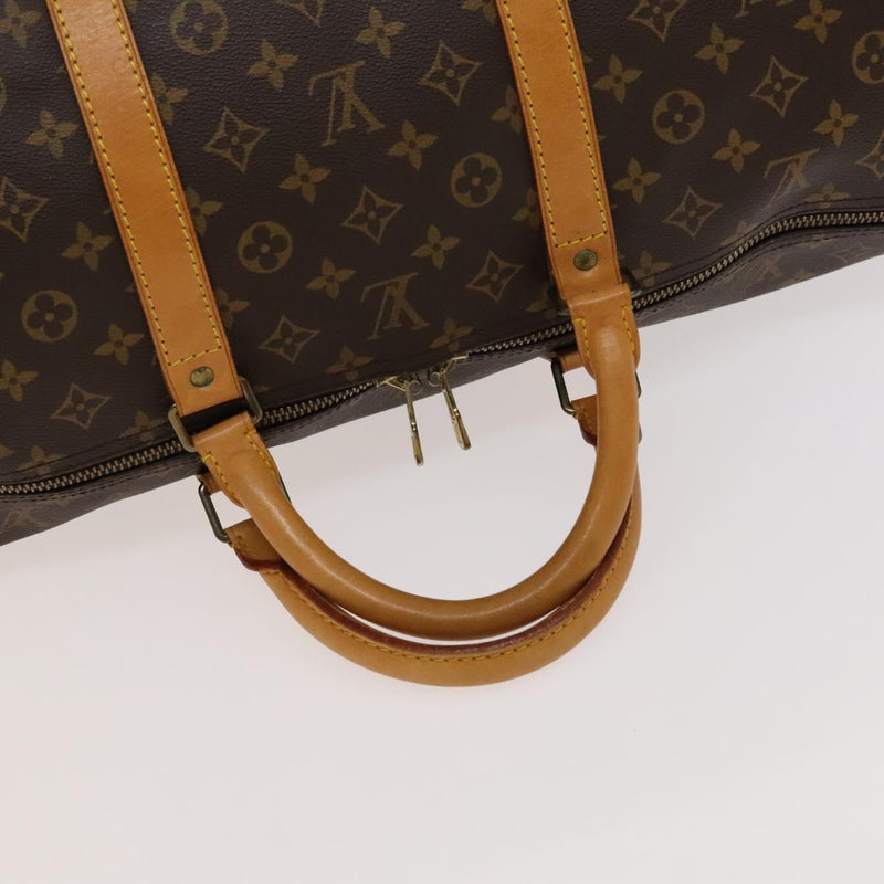 LOUIS VUITTON Monogram Keepall 60 Boston Bag M41422 LV Auth 119778