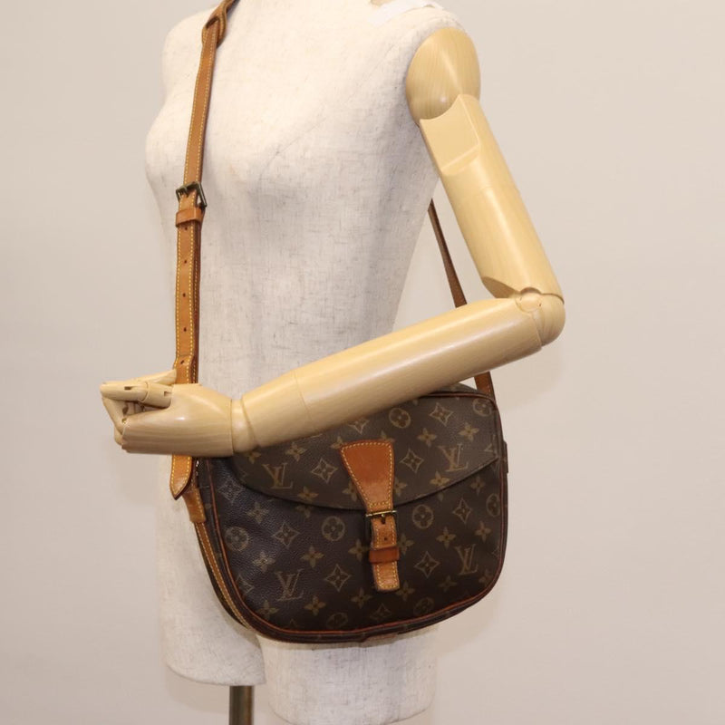 LOUIS VUITTON Monogram Jeune Fille GM Shoulder Bag M51225 LV Auth 119785