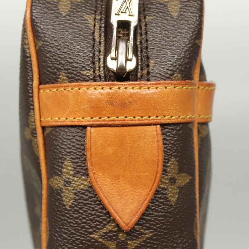 LOUIS VUITTON Monogram Compiegne 28 Clutch Bag M51845 LV Auth 119804