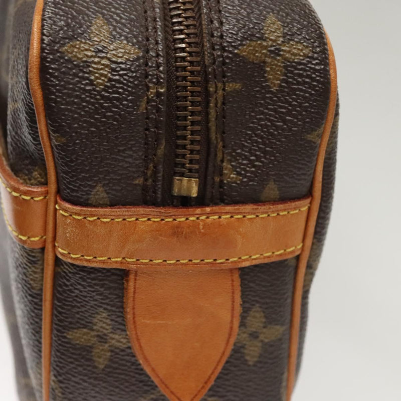 LOUIS VUITTON Monogram Compiegne 28 Clutch Bag M51845 LV Auth 119804