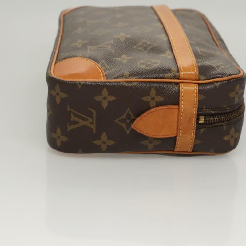 LOUIS VUITTON Monogram Compiegne 28 Clutch Bag M51845 LV Auth 119804