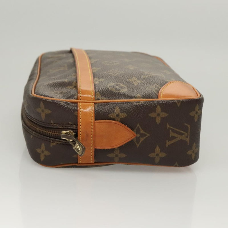 LOUIS VUITTON Monogram Compiegne 28 Clutch Bag M51845 LV Auth 119804