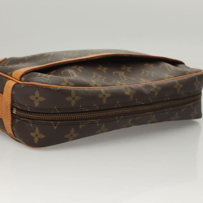 LOUIS VUITTON Monogram Compiegne 28 Clutch Bag M51845 LV Auth 119804