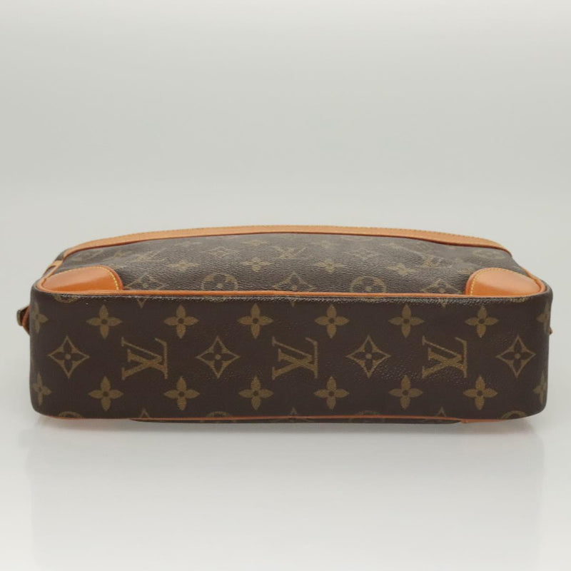 LOUIS VUITTON Monogram Compiegne 28 Clutch Bag M51845 LV Auth 119804