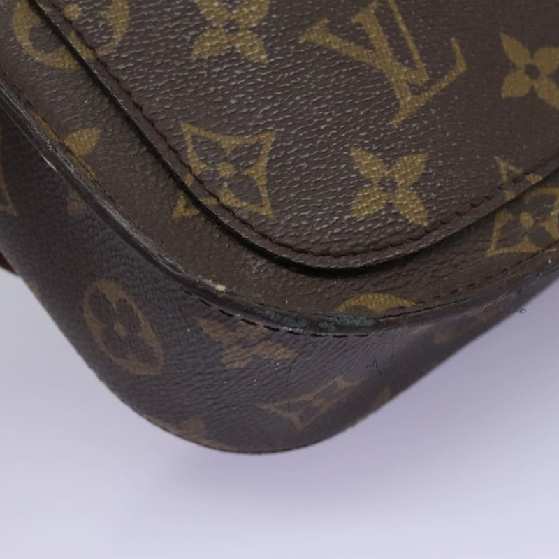 LOUIS VUITTON Monogram Saint Cloud MM Shoulder Bag M51243 LV Auth 119805