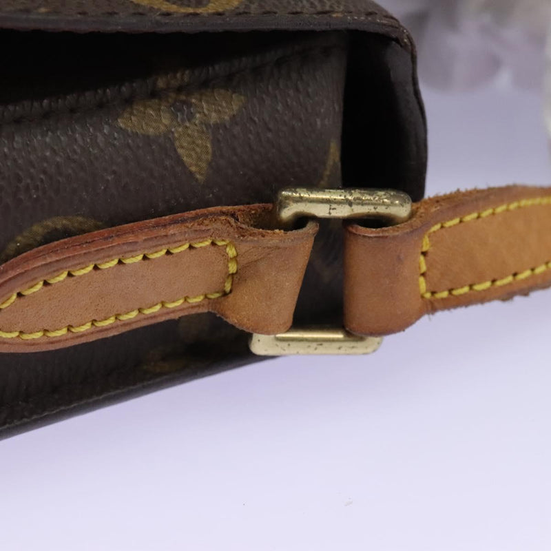 LOUIS VUITTON Monogram Saint Cloud MM Shoulder Bag M51243 LV Auth 119805