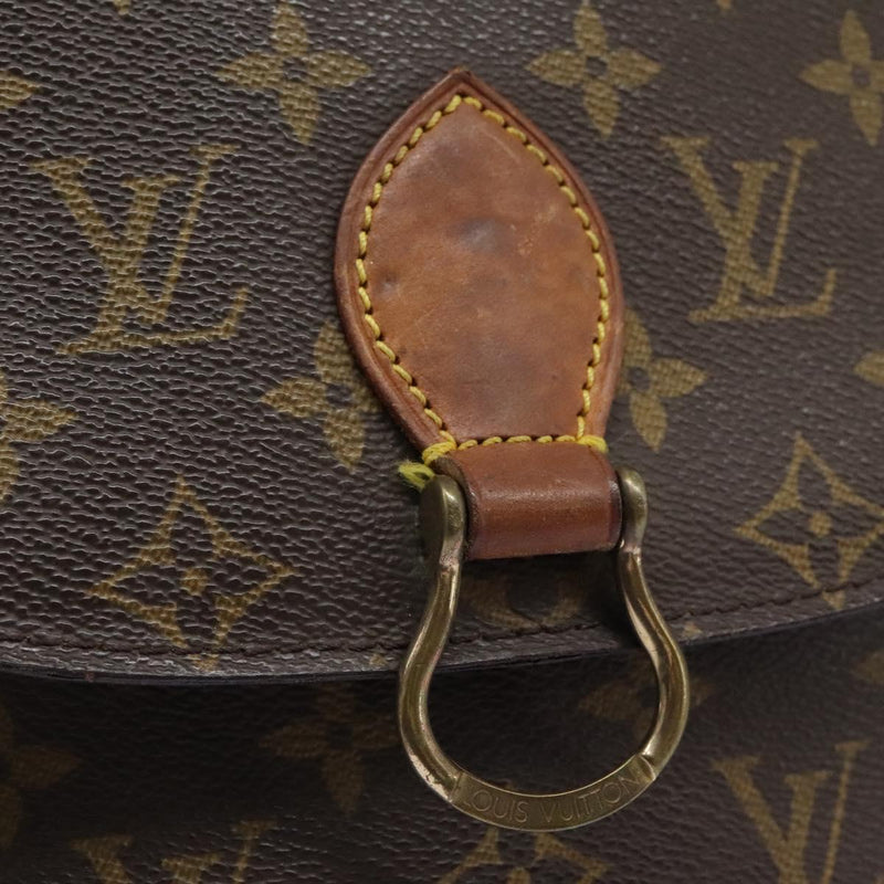 LOUIS VUITTON Monogram Saint Cloud MM Shoulder Bag M51243 LV Auth 119805