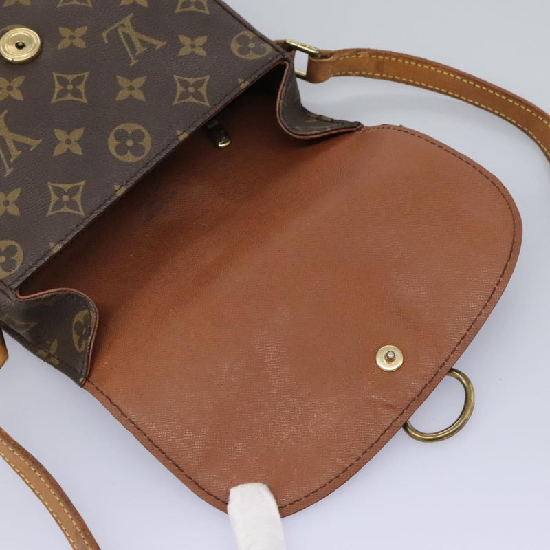 LOUIS VUITTON Monogram Saint Cloud MM Shoulder Bag M51243 LV Auth 119805