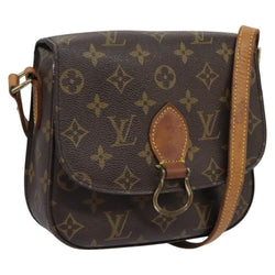 LOUIS VUITTON Monogram Saint Cloud MM Shoulder Bag M51243 LV Auth 119805