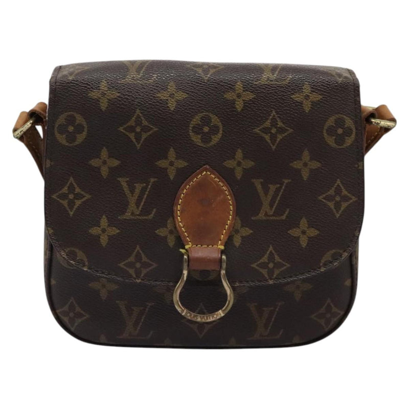 LOUIS VUITTON Monogram Saint Cloud MM Shoulder Bag M51243 LV Auth 119805