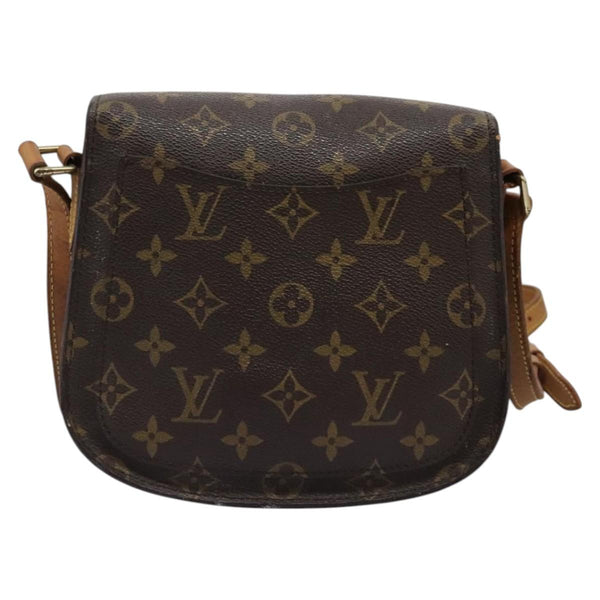 LOUIS VUITTON Monogram Saint Cloud MM Shoulder Bag M51243 LV Auth 119805