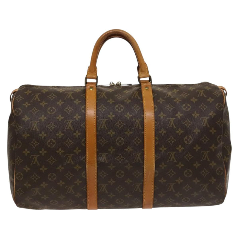 LOUIS VUITTON Monogram Keepall 50 Boston Bag M41426 LV Auth 119818