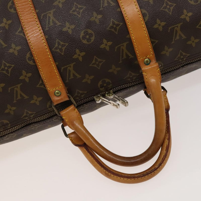 LOUIS VUITTON Monogram Keepall 50 Boston Bag M41426 LV Auth 119818