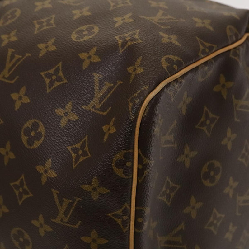 LOUIS VUITTON Monogram Keepall 55 Boston Bag M41424 LV Auth 119837