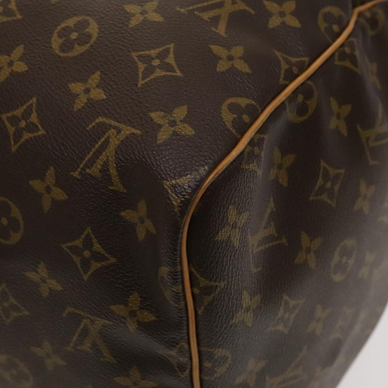 LOUIS VUITTON Monogram Keepall 55 Boston Bag M41424 LV Auth 119837