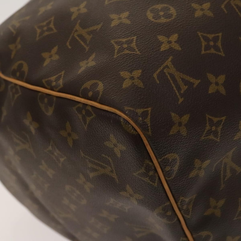 LOUIS VUITTON Monogram Keepall 55 Boston Bag M41424 LV Auth 119837